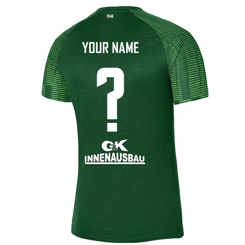 Danxen Mann Erzgebirge Aue Dyp Grønn Svart Keeperdrakt 2025/26 Skjorter T-skjorte