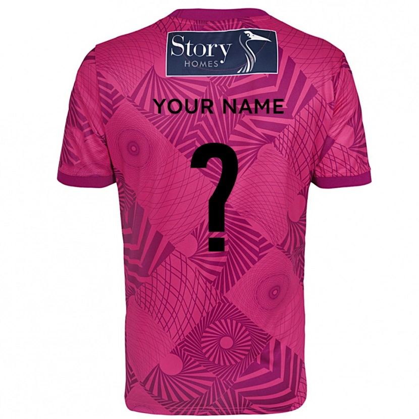 Danxen Mann Carlisle United Lilla Magentafarge Keeperdrakt 2025/26 Skjorter T-skjorte