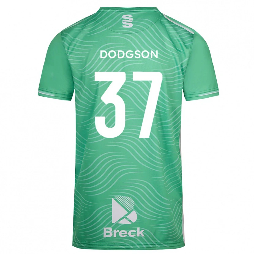 Danxen Mann Ewan Dodgson #37 Medium Turkis Keeperdrakt 2025/26 Skjorter T-skjorte