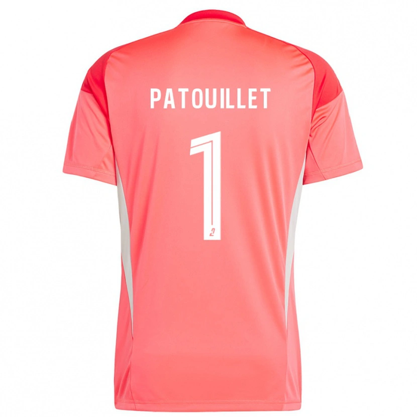 Danxen Mann Mathieu Patouillet #1 Lys Oransje Keeperdrakt 2025/26 Skjorter T-skjorte