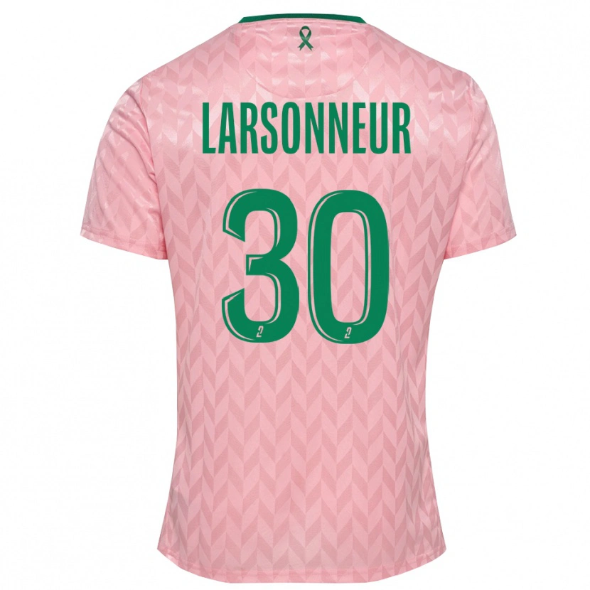 Danxen Mann Gautier Larsonneur #30 Rosa Grønn Keeperdrakt 2025/26 Skjorter T-skjorte