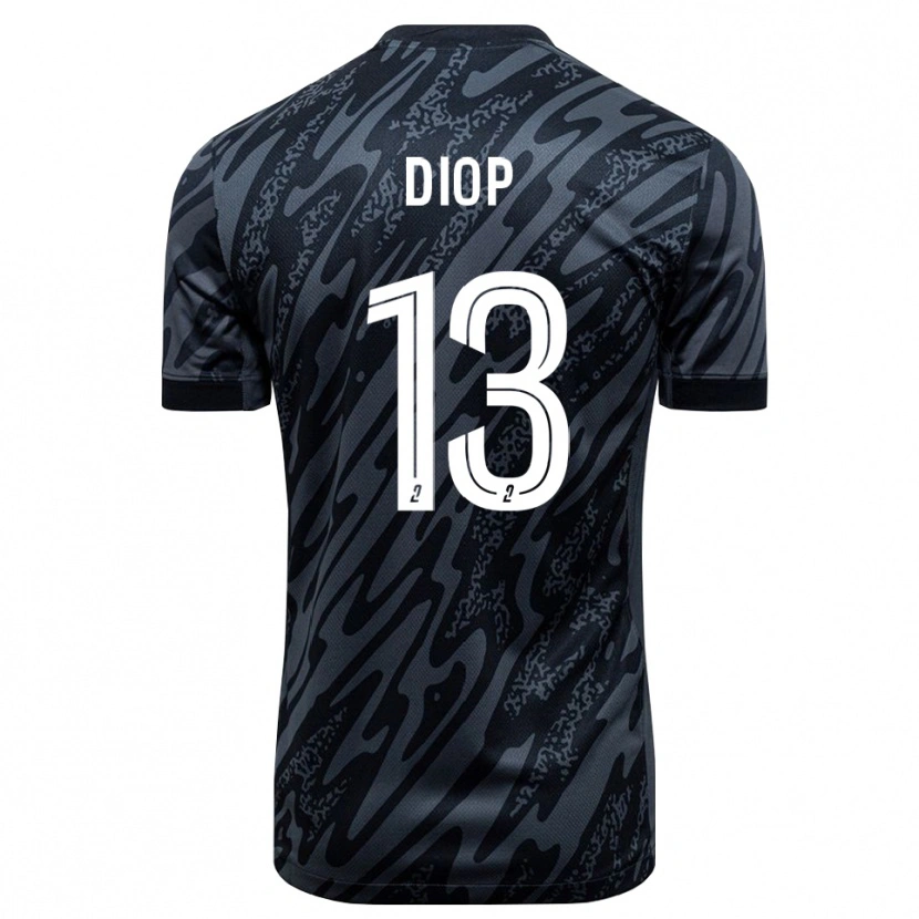 Danxen Mann Mamadou Diop #13 Grå Svart Keeperdrakt 2025/26 Skjorter T-skjorte