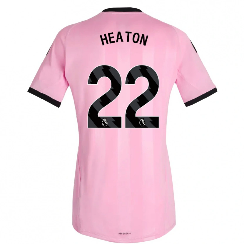 Danxen Mann Tom Heaton #22 Rosa Svart Keeperdrakt 2025/26 Skjorter T-skjorte