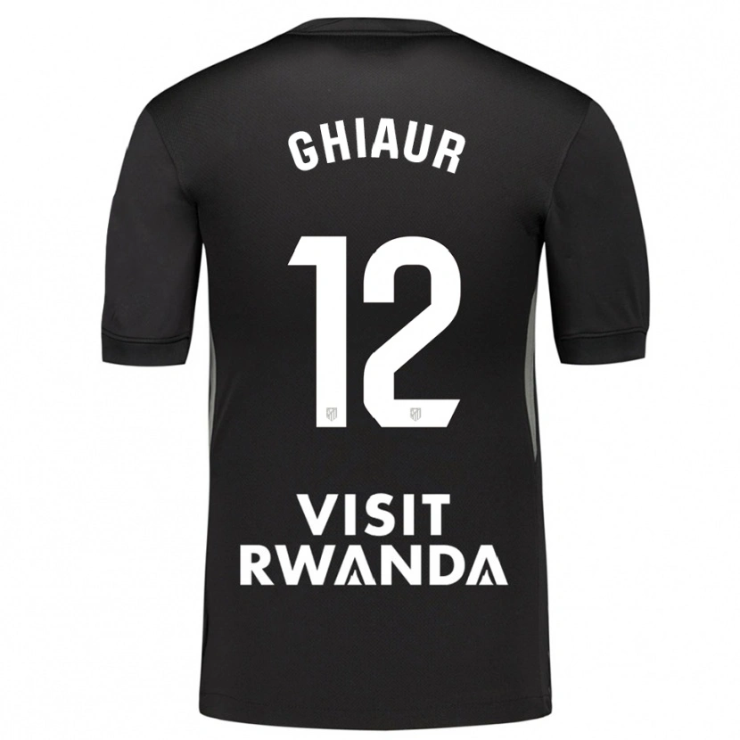 Danxen Mann Octavian Ghiaur #12 Svart Hvit Keeperdrakt 2025/26 Skjorter T-skjorte