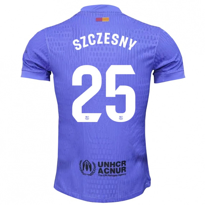 Danxen Mann Wojciech Szczesny #25 Blå Svart Keeperdrakt 2025/26 Skjorter T-skjorte