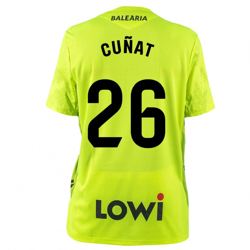 Danxen Mann Pablo Campos #26 Fluorescerende Grønn Svart Keeperdrakt 2025/26 Skjorter T-skjorte