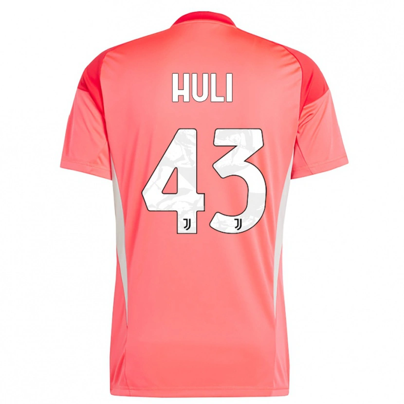Danxen Mann Raffaele Huli #43 Rød Oransje Keeperdrakt 2025/26 Skjorter T-skjorte