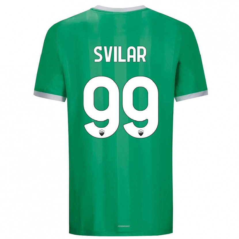 Danxen Mann Mile Svilar #99 Grønn Hvit Keeperdrakt 2025/26 Skjorter T-skjorte