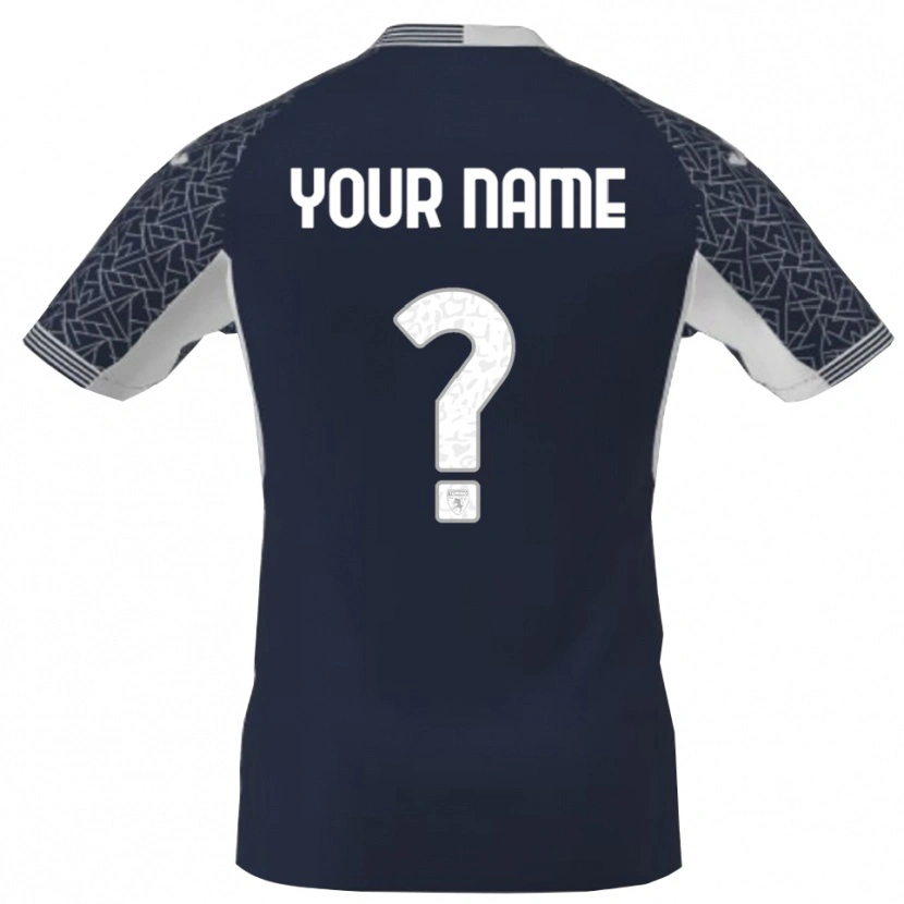 Danxen Mann Torino FC Blå Svart Hvit Keeperdrakt 2025/26 Skjorter T-skjorte