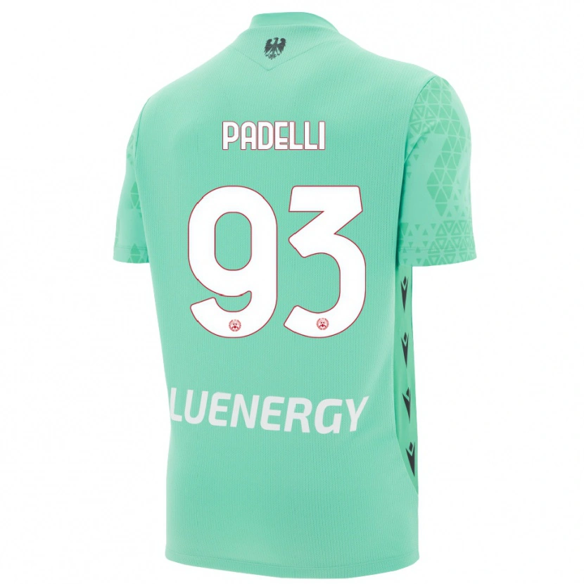 Danxen Mann Daniele Padelli #93 Aquamarine Svart Keeperdrakt 2025/26 Skjorter T-skjorte