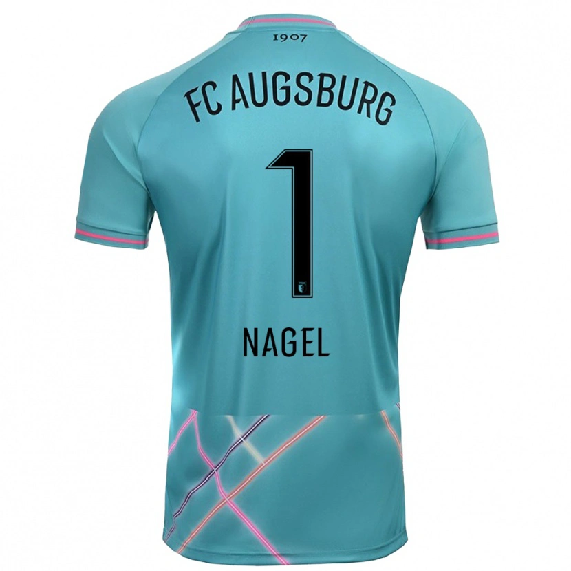 Danxen Mann Timo Nagel #1 Lys Hav Grønn Keeperdrakt 2025/26 Skjorter T-skjorte