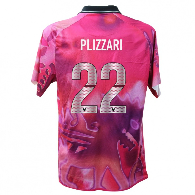 Danxen Mann Alessandro Plizzari #22 Dyp Rosa Keeperdrakt 2025/26 Skjorter T-skjorte