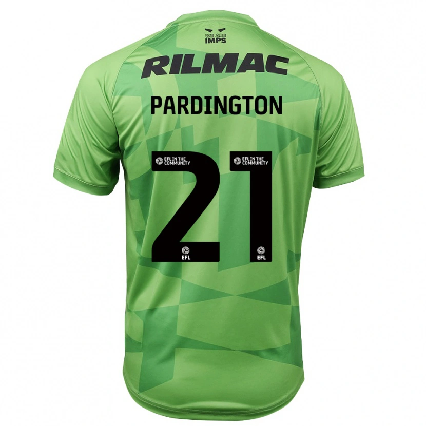 Danxen Mann Jamie Pardington #21 Lys Grønn Keeperdrakt 2025/26 Skjorter T-skjorte