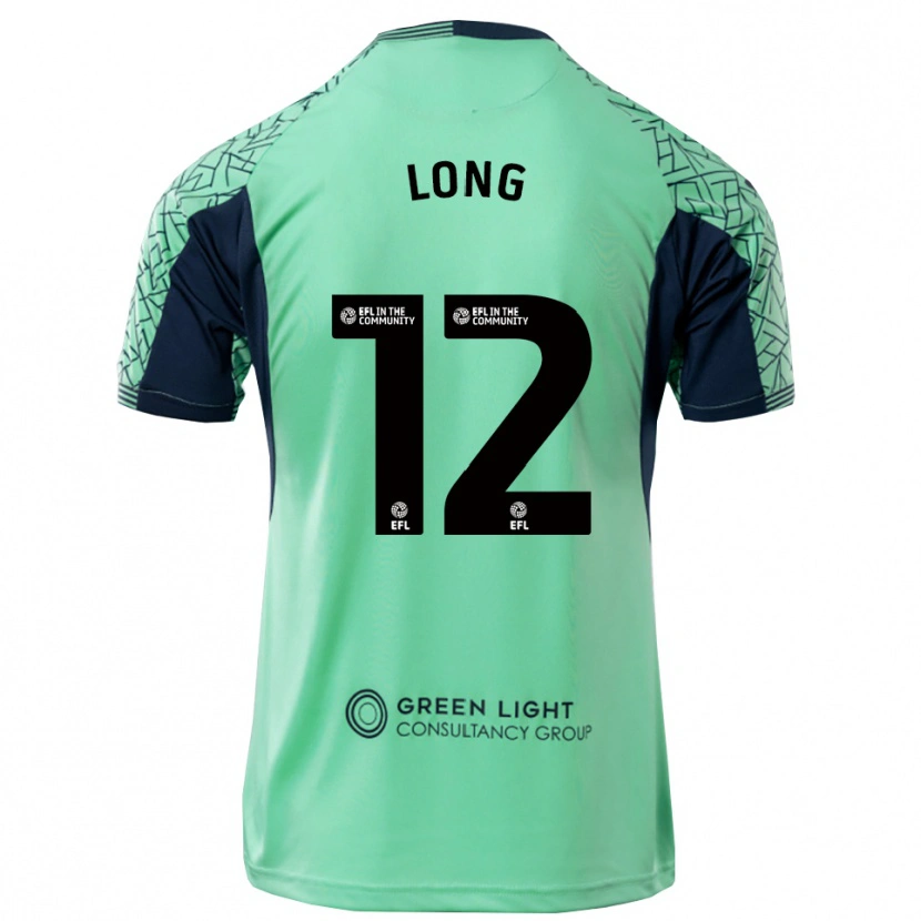 Danxen Mann George Long #12 Aqua Svart Keeperdrakt 2025/26 Skjorter T-skjorte