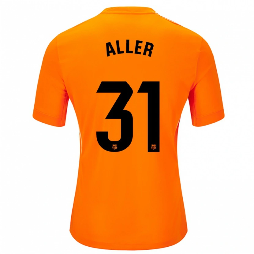 Danxen Mann Eder Aller #31 Oransje Svart Keeperdrakt 2025/26 Skjorter T-skjorte