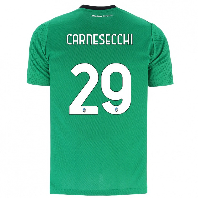 Danxen Mann Marco Carnesecchi #29 Smaragdgrønn Keeperdrakt 2025/26 Skjorter T-skjorte