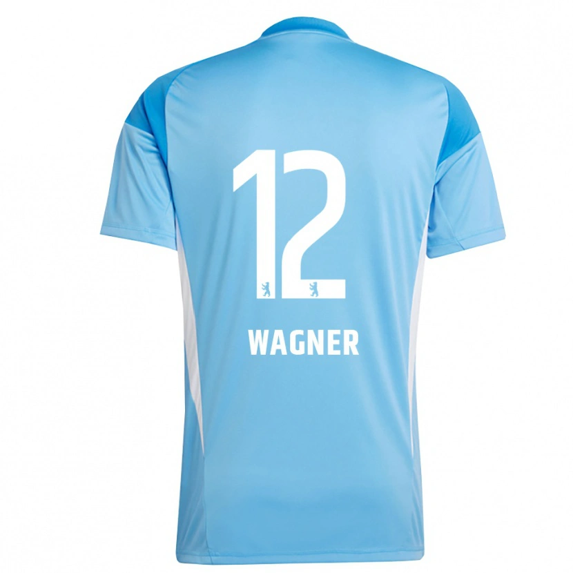 Danxen Mann Melanie Wagner #12 Blå Svart Keeperdrakt 2025/26 Skjorter T-skjorte