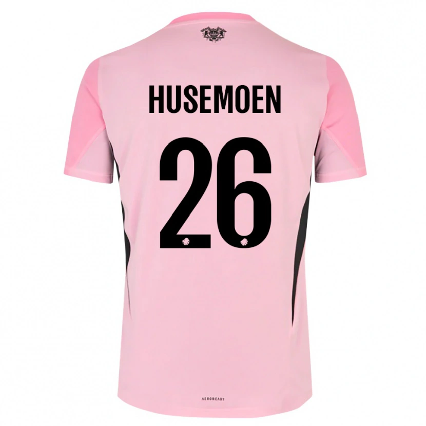 Danxen Mann Astrid Husemoen #26 Rosa Svart Keeperdrakt 2025/26 Skjorter T-skjorte