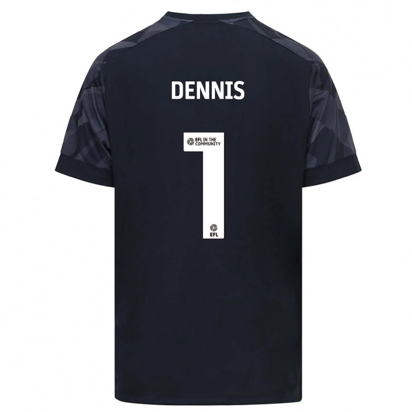 Danxen Dame Jake Dennis #1 Svart Hvit Keeperdrakt 2025/26 Skjorter T-skjorte