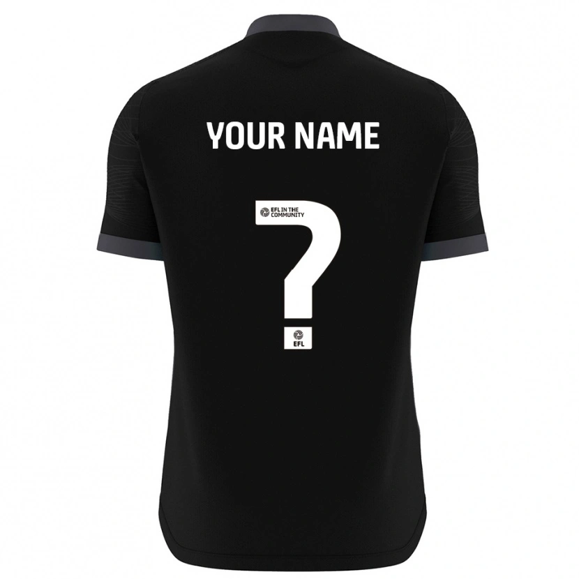 Danxen Dame Bristol Rovers Svart Hvit Keeperdrakt 2025/26 Skjorter T-skjorte