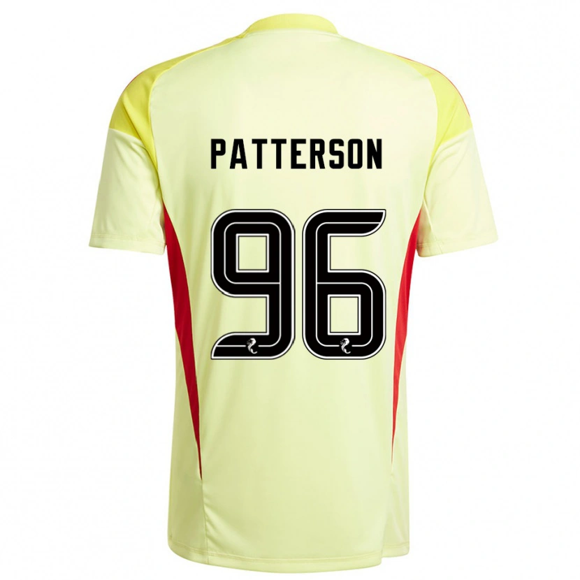 Danxen Dame Cameron Patterson #96 Gul Rød Keeperdrakt 2025/26 Skjorter T-skjorte