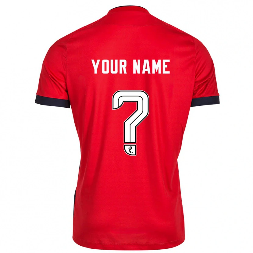 Danxen Dame Dundee FC Rød Hvit Keeperdrakt 2025/26 Skjorter T-skjorte