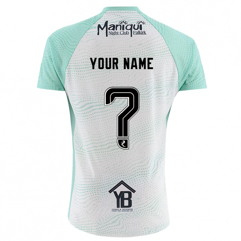 Danxen Dame Falkirk FC Svart Hvit Keeperdrakt 2025/26 Skjorter T-skjorte