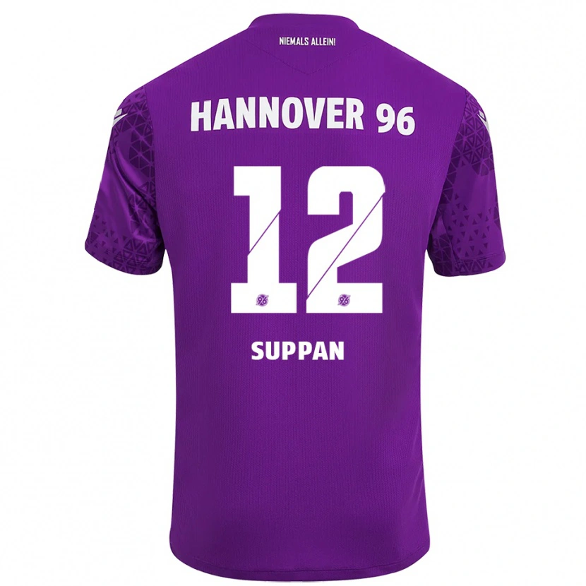Danxen Dame Jannik Suppan #12 Lilla Hvit Keeperdrakt 2025/26 Skjorter T-skjorte