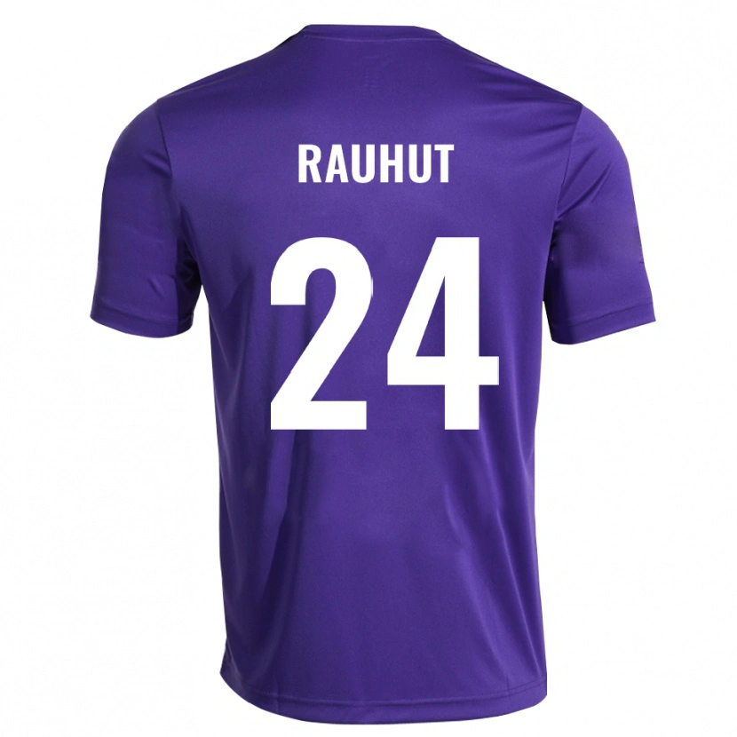 Danxen Dame Kevin Rauhut #24 Lilla Hvit Keeperdrakt 2025/26 Skjorter T-skjorte