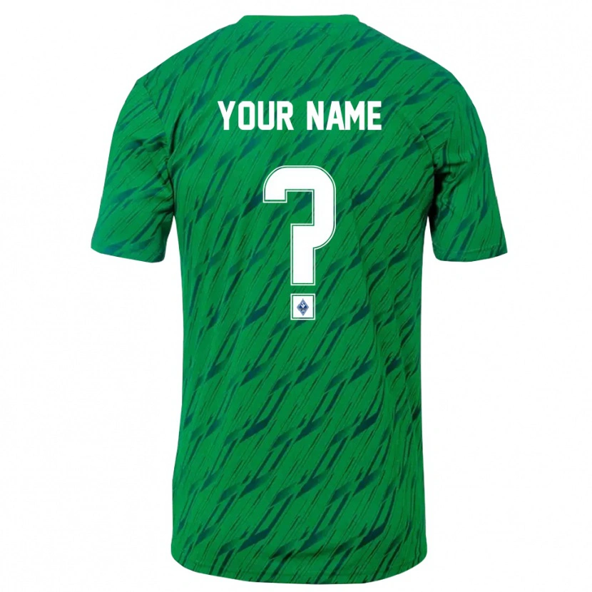 Danxen Dame SV Waldhof Mannheim Grønn Hvit Keeperdrakt 2025/26 Skjorter T-skjorte