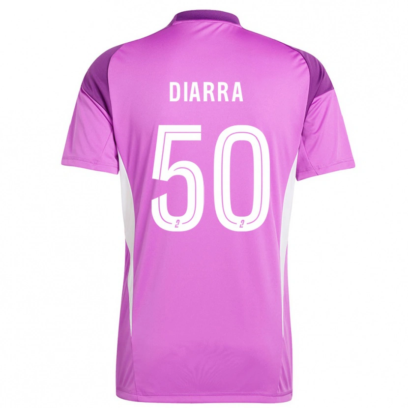 Danxen Dame Lassine Diarra #50 Lavendel Keeperdrakt 2025/26 Skjorter T-skjorte