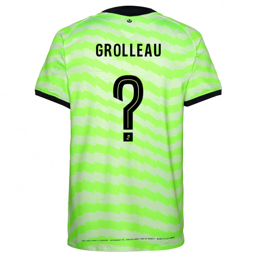 Danxen Dame Méline Grolleau #0 Neon Grønn Keeperdrakt 2025/26 Skjorter T-skjorte