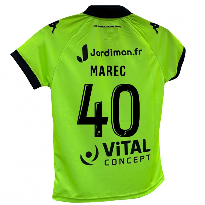 Danxen Dame Noah Marec #40 Neon Grønn Keeperdrakt 2025/26 Skjorter T-skjorte