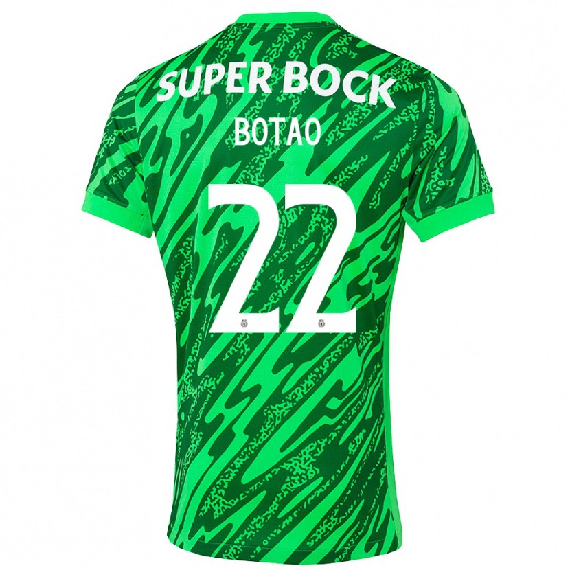 Danxen Dame Martim Botão #22 Grønn Hvit Keeperdrakt 2025/26 Skjorter T-skjorte