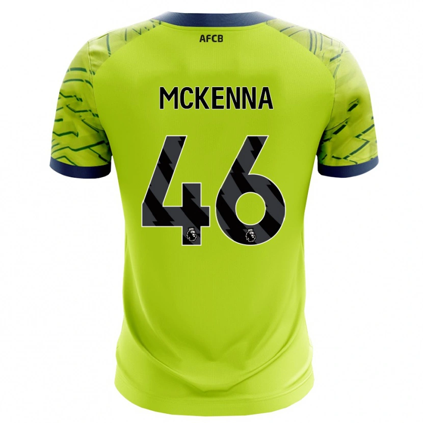 Danxen Dame Callan McKenna #46 Grønn Gul Keeperdrakt 2025/26 Skjorter T-skjorte