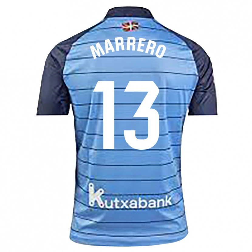 Danxen Dame Unai Marrero #13 Marineblå Keeperdrakt 2025/26 Skjorter T-skjorte