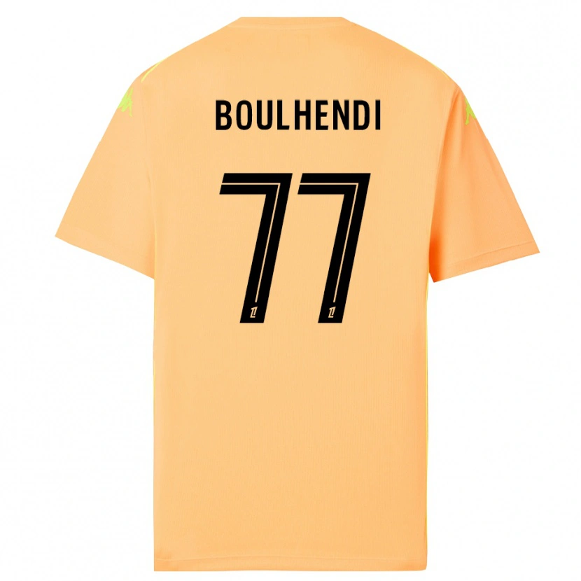 Danxen Dame Teddy Boulhendi #77 Lys Oransje Svart Keeperdrakt 2025/26 Skjorter T-skjorte