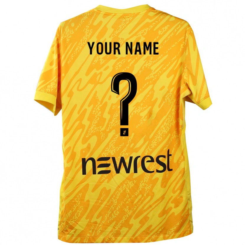 Danxen Dame Toulouse Gul Svart Keeperdrakt 2025/26 Skjorter T-skjorte