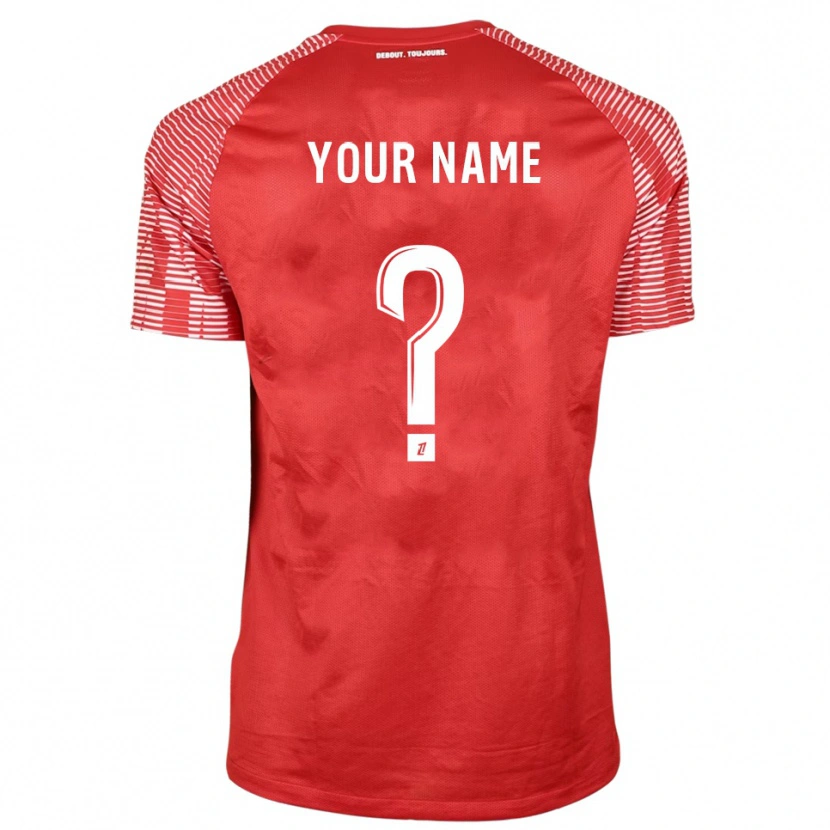 Danxen Dame Angers SCO Rød Hvit Keeperdrakt 2025/26 Skjorter T-skjorte