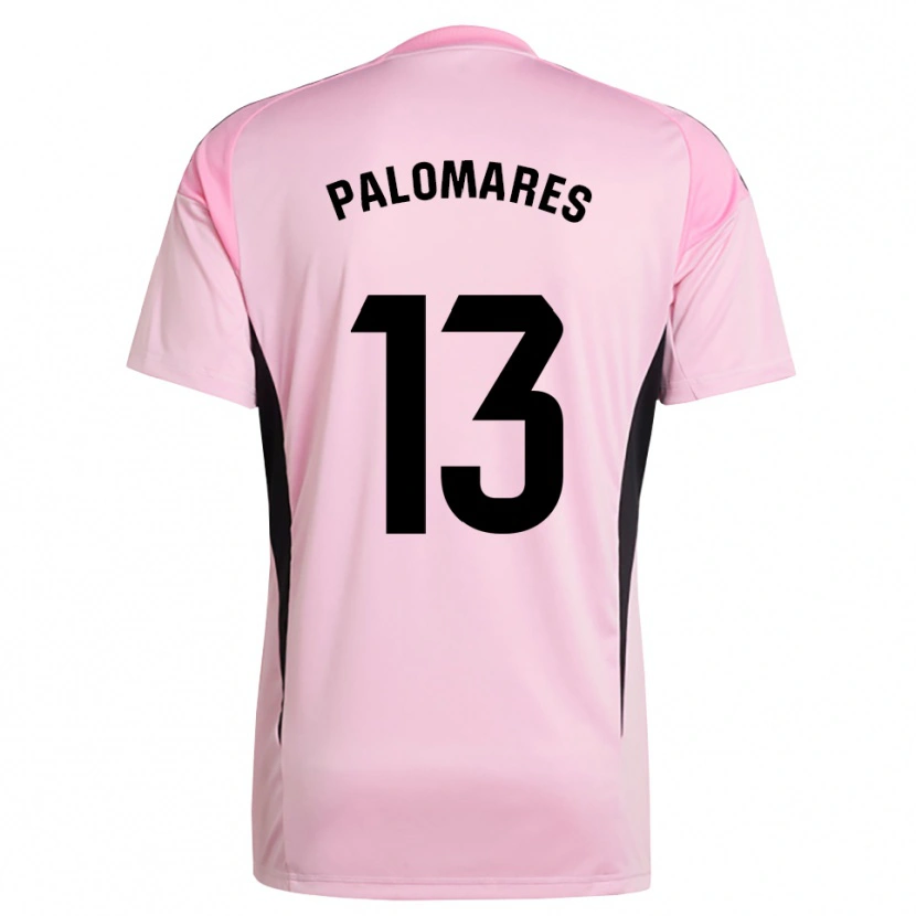 Danxen Dame Juanpa Palomares #13 Rosa Svart Keeperdrakt 2025/26 Skjorter T-skjorte
