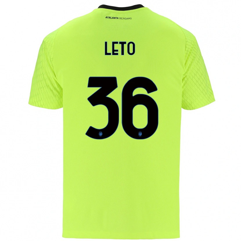 Danxen Dame Manuel Leto #36 Gul Grønn Rød Keeperdrakt 2025/26 Skjorter T-skjorte