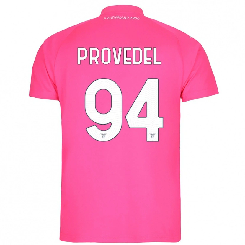 Danxen Dame Ivan Provedel #94 Dyp Rosa Keeperdrakt 2025/26 Skjorter T-skjorte