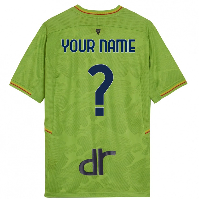 Danxen Dame US Lecce Skog Grønn Svart Keeperdrakt 2025/26 Skjorter T-skjorte