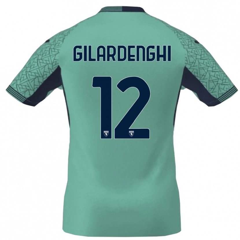Danxen Dame Riccardo Gilardenghi #12 Blå Lagune Keeperdrakt 2025/26 Skjorter T-skjorte