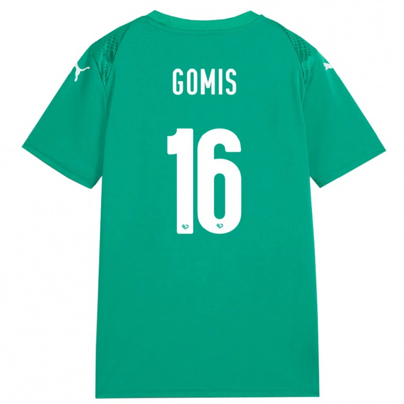 Danxen Dame Alfred Gomis #16 Sjøgrønn Hvit Keeperdrakt 2025/26 Skjorter T-skjorte