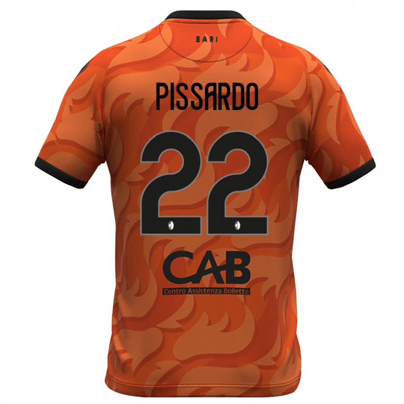 Danxen Dame Marco Pissardo #22 Mørk Oransje Svart Keeperdrakt 2025/26 Skjorter T-skjorte