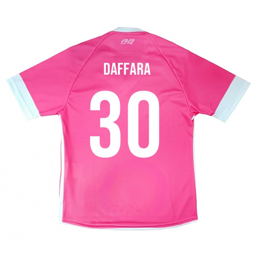 Danxen Dame Giovanni Daffara #30 Hot Pink Hvit Keeperdrakt 2025/26 Skjorter T-skjorte