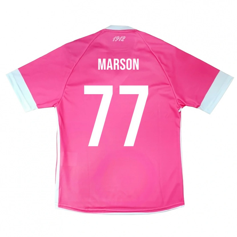 Danxen Dame Leonardo Marson #77 Hot Pink Hvit Keeperdrakt 2025/26 Skjorter T-skjorte