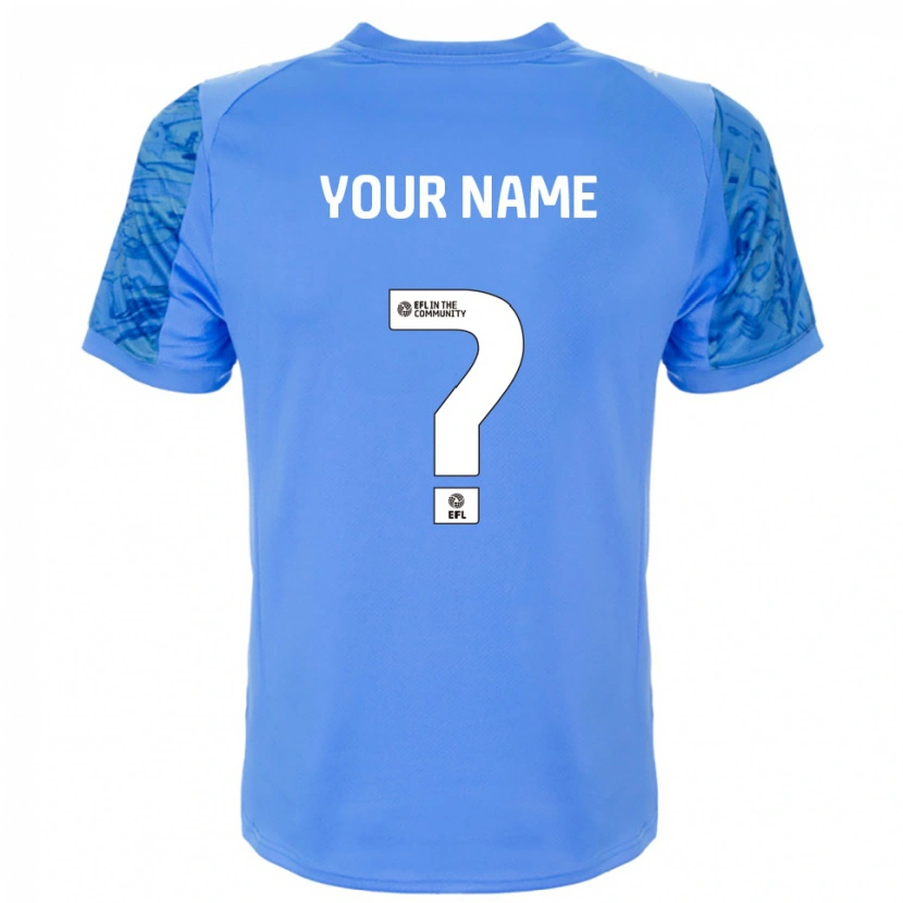 Danxen Dame Blackpool FC Dodger Blå Keeperdrakt 2025/26 Skjorter T-skjorte