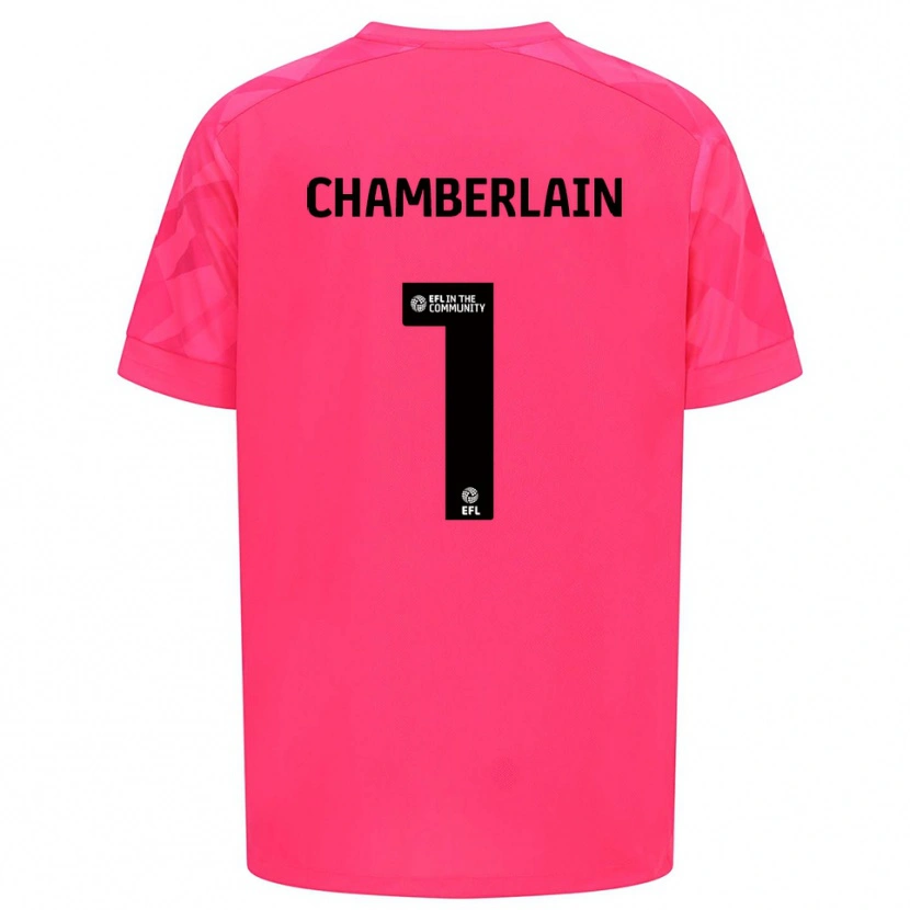 Danxen Dame Ceryn Chamberlain #1 Rose Rosa Keeperdrakt 2025/26 Skjorter T-skjorte